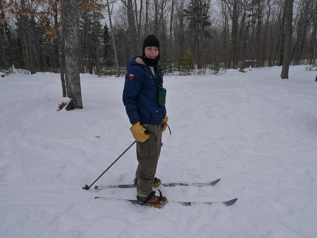 First time on skis